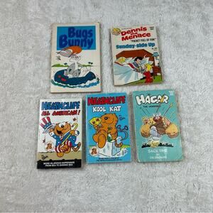 Vintage Comic book lot - Dennis the Menace, Hagar, Bugs Bunny, Heathcliff